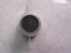 MDC Vacuum 402500 conical reducer top-down view showing the 3/4-inch NF outlet opening and metal rim