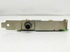 IBM 74F5175 ASP ISA NIC – bracket side profile view showing BNC connector port