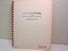Singer Instrumentation Instruction Manual Part II front cover — Model 9514C Spec 2010 Controller and Model 9515C Spec 2011 Oscillator, Manual Number 110-6033, red spiral binding