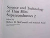 McDonnell, Noufi-Science and Technology of Thin Film Superconductors 2 Hardcover