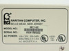 Raritan MC16E rating label – Model MC16E, Serial A641M083, AC Power 100-120V/200-240V 60Hz/50Hz, UL Listed