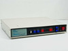 Raritan MC16E MasterConsole 16-channel KVM switch – front panel with blue and red control buttons and LED display