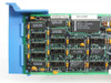 IBM 90X8796 / 90X8797 modem card — close-up of component side showing part number silk screens, AMI 8732MAG chip, and 74-series logic ICs