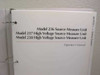 Keithley 236/237/238 Operator's Manual — title page showing Model 236 Source Measure Unit, Model 237 and 238 High Voltage Source Measure Unit, Section 1 Getting Started