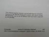 HP 8510B Keyword Dictionary interior page showing compatibility statement: applies to 8510B with 85101B Display/Processor and upgraded 8510As; copyright Hewlett-Packard 1987