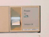 IBM 9335-B01 power switch panel showing Power On and Delayed Off controls with serial number label S/N 57- BCBC6