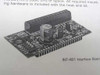 INT-481 Interface Board diagram printed inside the IMS IM481H Operating Instructions manual — board layout visible