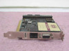 Azure Technologies TokenRing 2 003255 ISA network card – angled top view showing front bracket with RJ-45 and DB-9 connectors