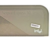 Intel NetportExpress XL close-up of model name label and Intel logo on top panel