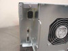 IBM AS/400 21F5758 – side/rear panel second view showing IEC power inlet, DB-15 and DB-25 connectors, and Sanyo fan label
