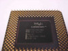 Intel Celeron FV524RX400 128 SL3A2 – close-up of top die markings and Intel Celeron logo
