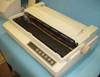 JDL JDL-850 dot matrix printer plotter – top open showing multi-color ribbon and platen mechanism