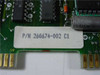 Dataproducts 260674-002 PCB card – close-up of P/N label showing 260674-002 C1 revision marking