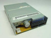 IBM 75H9550 TEAC FD-235HF floppy drive — rear and underside view showing 34-pin ribbon connector, power connector, and stepper motor