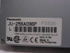Panasonic JU-256A096P label closeup showing model number, Matsushita manufacturer name, UL/CSA/CE marks, and Made in Philippines