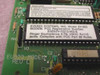Everex Systems EV-923 modem card – close-up of FCC label showing model EV-923, FCC Registration E3E5UV-72212-MD-E, RJ11C jacks, and Rev C silkscreen