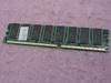 Nanya RAM-DDR512N2100 512MB PC2100 DDR266 desktop DIMM — reverse side showing Nanya memory chips