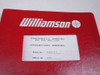 Williamson Tempmatic Series Operating Manual Model No. 4920S-C-T