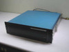 Harris TA-1023/G 576903-G04 Telephone Terminal Sub Assembly VTLU — front panel and top cover, blue rackmount chassis, 3U form factor