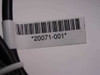 Polycom 20071-001 barcode label on cable confirming part number