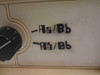 Close-up of front panel rotary switch and A/B channel position labels on 25-pin 2-way data transfer switch