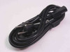 Ching Cheng EL-211 European Schuko power cord full length coiled view showing Schuko plug and IEC C13 connector