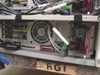 Compaq ProLiant CL1850 lower node rear panel showing dual cooling fans, parallel SCSI ports, DB9 serial connectors, and node labels