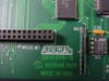 ADTRAN ISU 2X64 PCB close-up showing silkscreen markings: 5200.074-1D, ADTRAN 1995, Made in USA, J4 MODEM1 connector