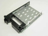 Dell 5649C PowerEdge hard drive caddy tray — side angle view showing latch mechanism and drive mounting rails