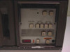 HP 78571B Recorder – front control panel showing Stylus Heat, Year Set, Date View, Time Set, Date Set buttons, Chart Speed selector, red LED display, Stop and Continuous buttons