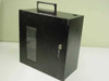 Security Enclosure Wall-Mount Metal Box 13.5" x 14" x 7" - No Lock or Key