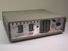 HP 78221-OPT 12 controller — rear panel view showing Patient Parameters D-sub connectors, Patient Alarms connector, expansion slots, and AC power inlet
