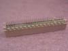 Tyco 1-145154-2 Standard Edge .050 connector – angled top view showing dual-row through-hole pins