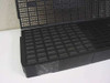 Side view of multiple stacked TSOP IC carrier trays containing ISSI IS42S16100A1-7T SDRAM chips