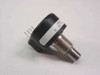 Oak Grigsby 78016 encoder — angled top view showing threaded bushing shaft and date code label
