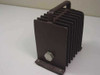 Sierra 160B150 RF termination load – rear view showing finned aluminum heat-sink fins, carry handle, mounting feet, and hex hardware on back face