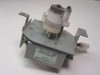 Shinano Kenshi 127K19840 gear motor – top/front three-quarter view showing plastic gear train and label