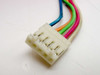 6-pin JST-style wiring harness connector closeup for Shinano Kenshi STH-54D403 stepper motor