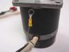 Side view of Japan Servo KP6M2-020 stepping motor body showing ground lug with yellow crimp terminal