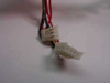 Airpax S42M048S98 stepper motor wire harness close-up showing 4-pin and 2-pin JST-style connectors