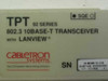 Cabletron 802.3 10 Base-T Transceiver with Lanview (TPT 92 Series)