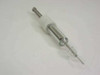 Abbott Spectrum 1366-08 Reagent Syringe – angled top view showing plunger detail and needle