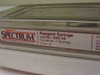 Abbott Spectrum clamshell case label showing List No. 1366-08, contents 1 Syringe, reference 07014-101, Abbott Laboratories Irving Texas
