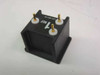 Abbott LN1365-05 Reference Electrode — top and rear view showing three gold-pin contacts and white isolation gaskets; label reads 1 REF