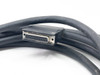 IBM 22F0152 cable — DB25 female connector end close-up showing 25-pin socket and metal shell