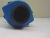 Russellstoll 3750DP industrial plug – rear cable entry opening view showing rubber grommet