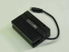 MR3 Programmable Decoder card reader – bottom-front angled view showing magnetic stripe slot and mini-DIN connector
