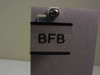 IVS Accuvision 200 Beam Focus Board front panel bracket close-up showing BFB label