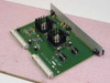 IVS 0001-00208 BAB Board – angled top view showing PCB layout with dual heatsinks, edge connector, and component detail with board label visible