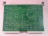 IVS 0001-00107-00 Rev A PCB — solder-side (bottom) view showing green PCB traces and dual edge connector fingers